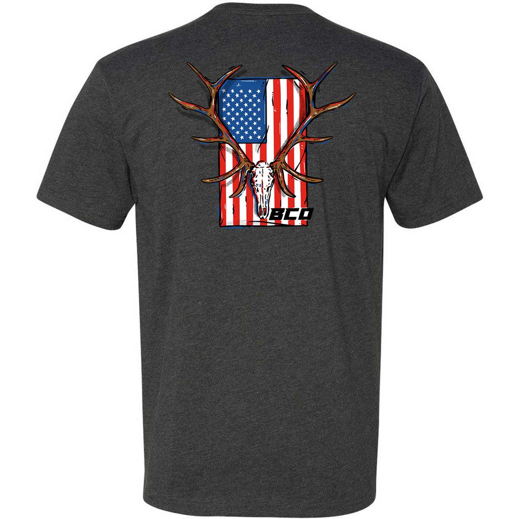 BCO American Flag Elk T-Shirt